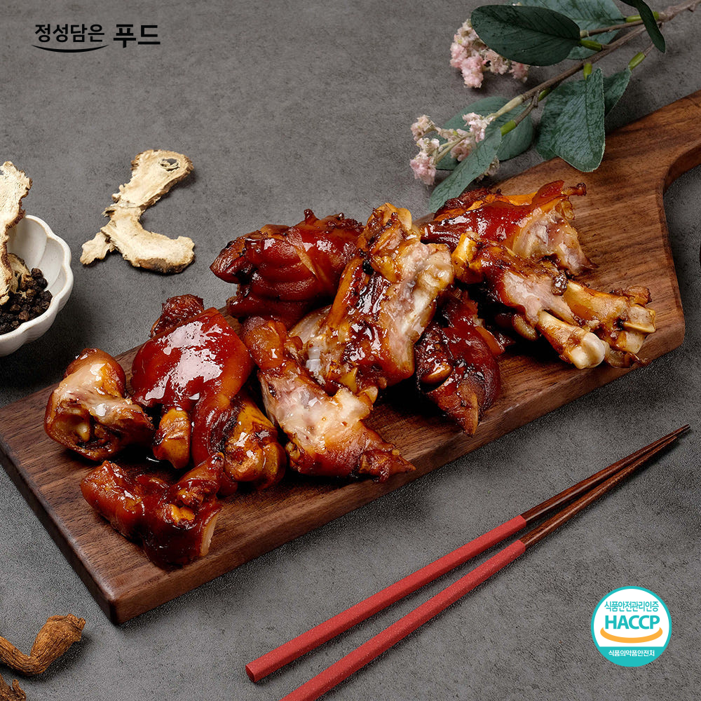 미니족발 500g 내외 참피디 뼈있는 통족발 미니족 앞다리 야식 혼술안주 - 상품 이미지
