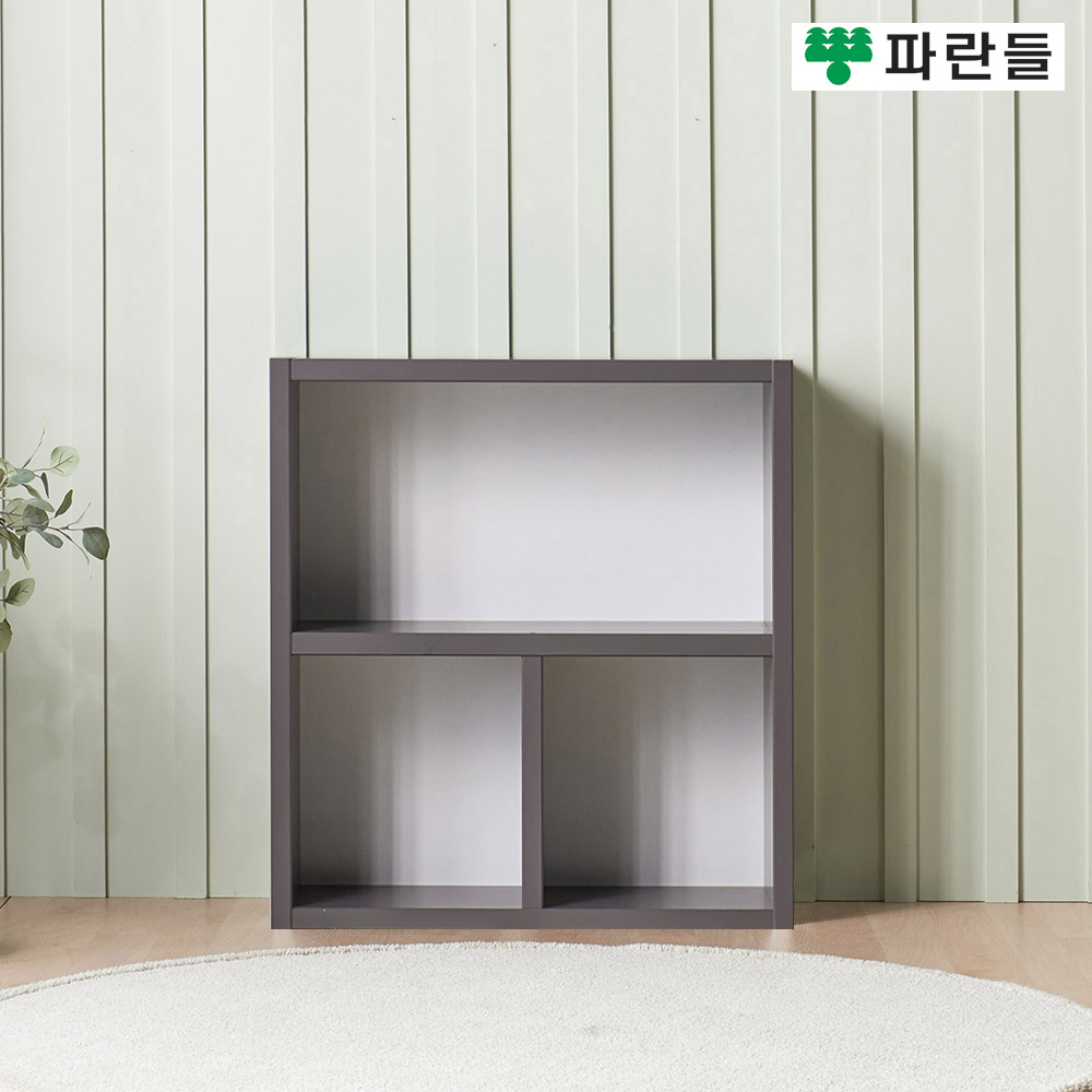 파란들가구 33T 2단 800 무발 가로책장 2단책장 수납장식장 - 메인 이미지