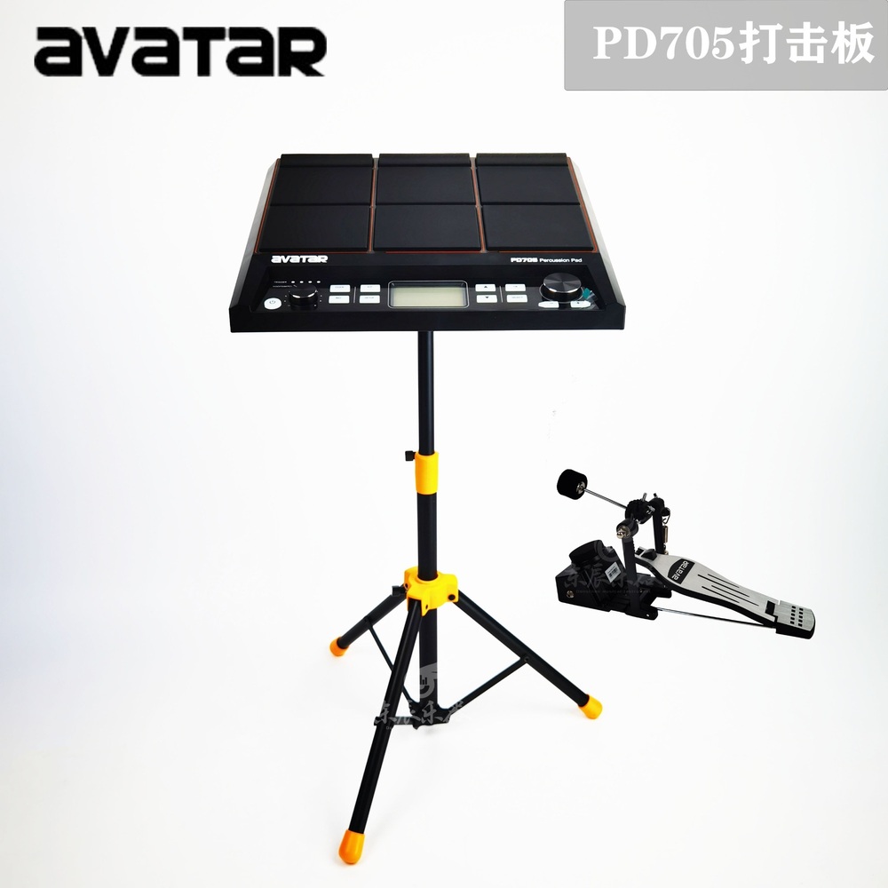 전자드럼 패드 길거리공연 버스킹 입문용 킥드럼 셋트 제트 PD705(512M) - 상세 이미지 3