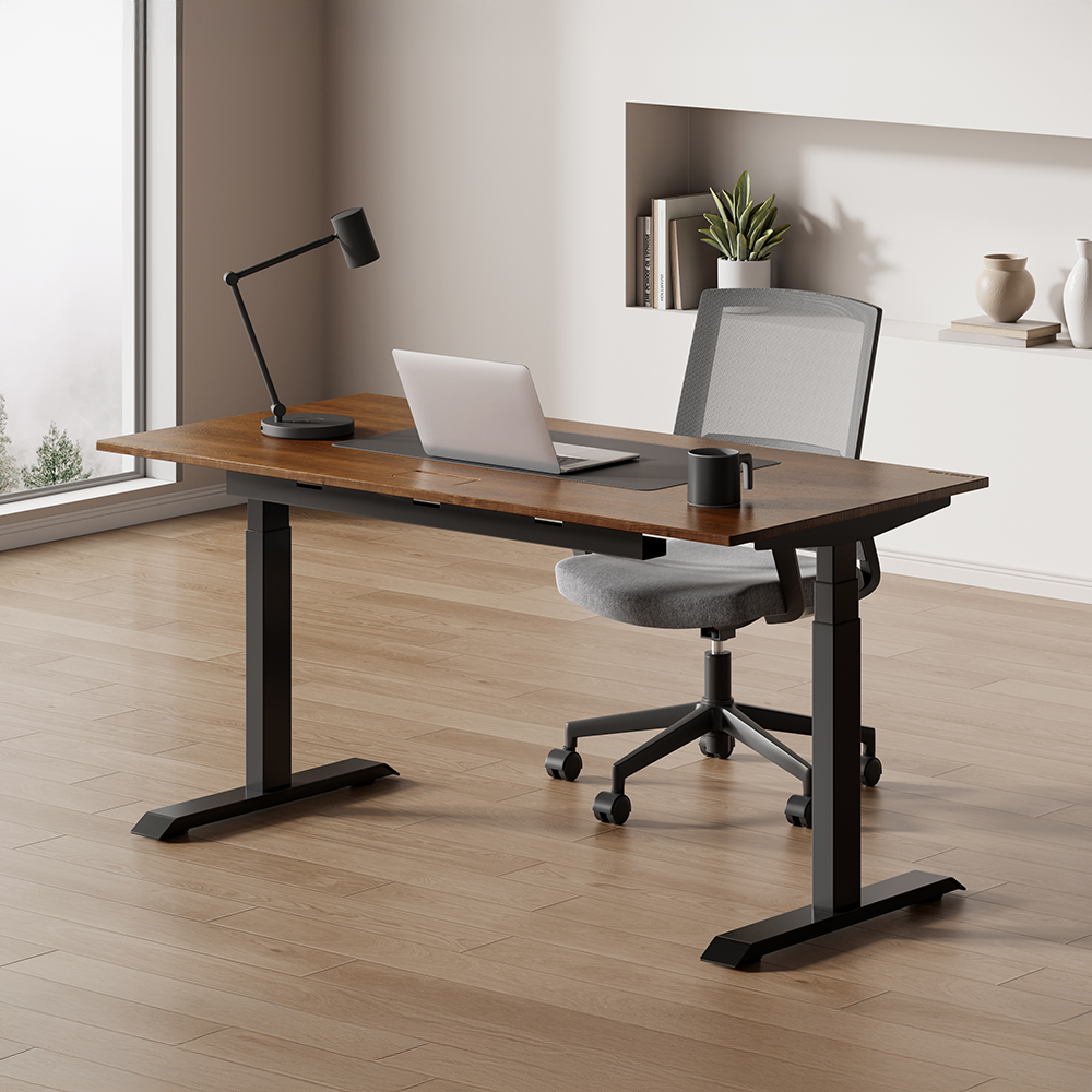 루나랩 모션데스크 스탠딩 높이조절 책상 듀얼모터블랙커브1200