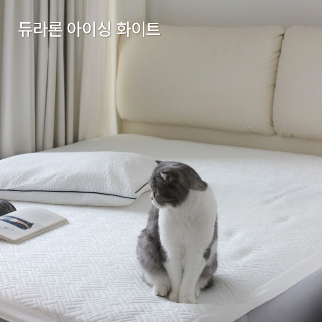 집앤콕 냉감패드 휴비스 듀라론 이불 침대 여름패드 아이싱SS