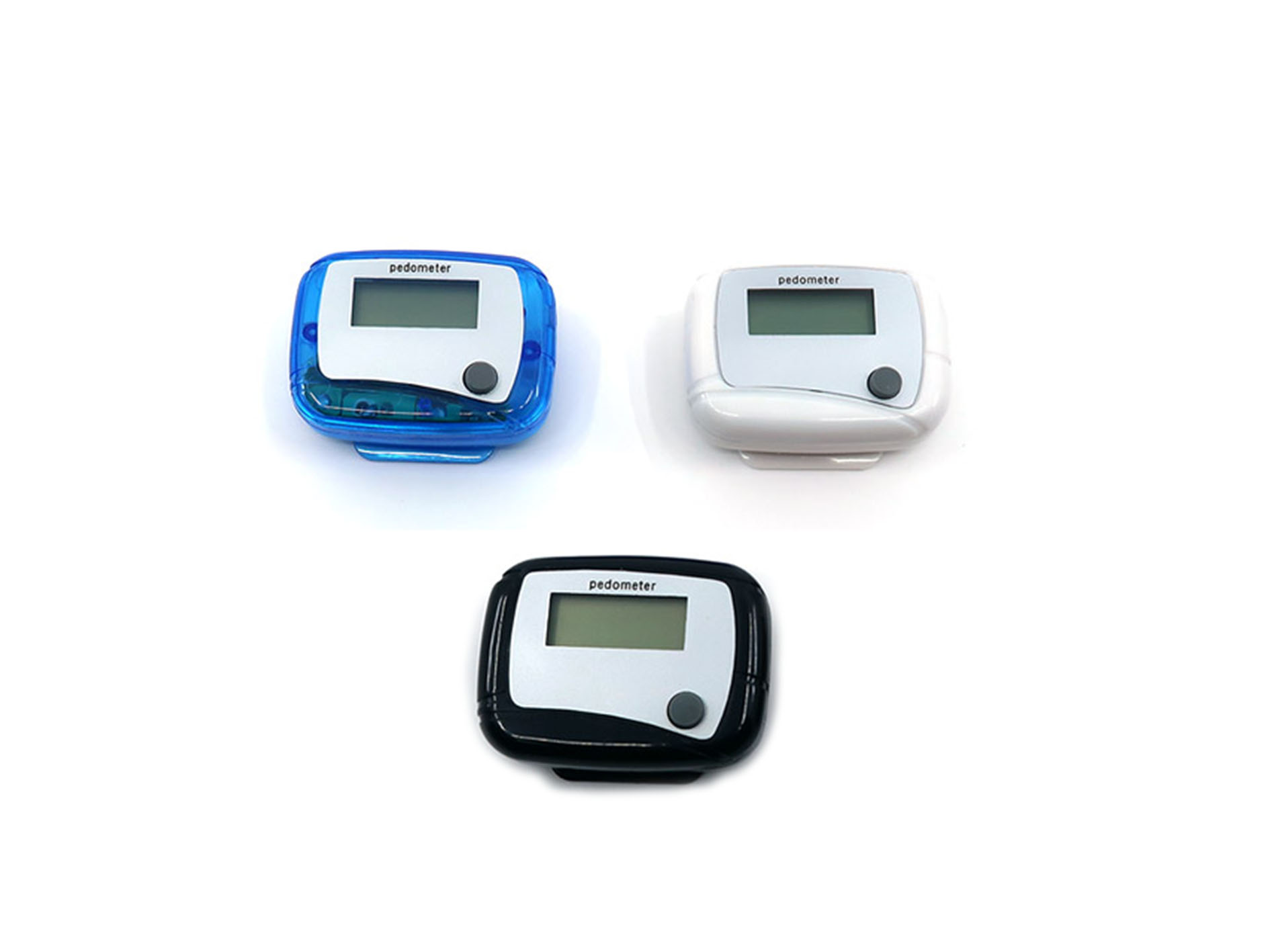 초소형 만보계 반투명