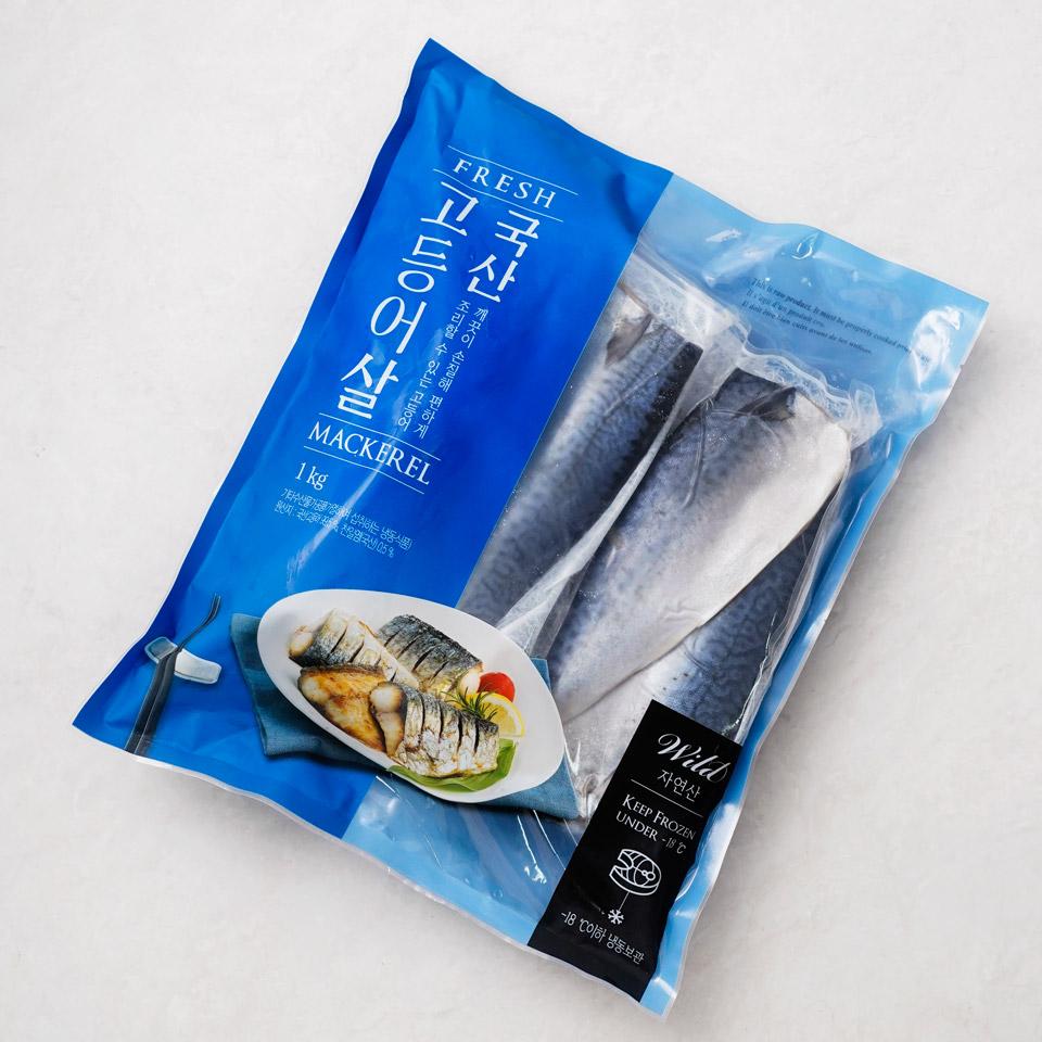 메가마트 국산 고등어살(냉동) 1kg - 상세 이미지 2