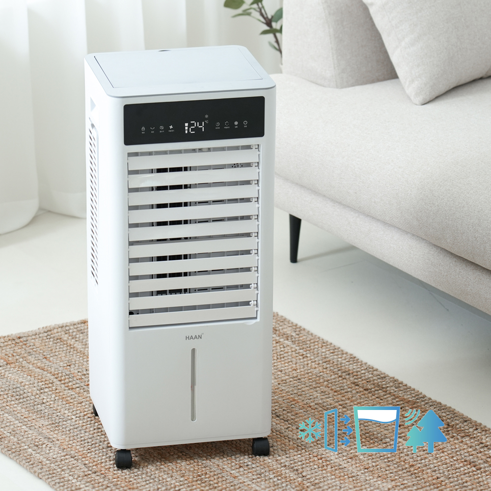 한경희 10L 폭포 얼음 대용량 ai 저소음 에어쿨러 냉풍기 이미지 8