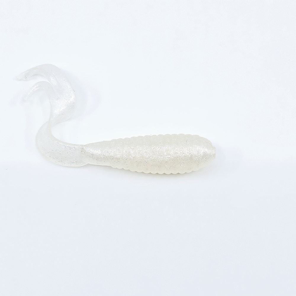 캣츠크로우 트리플그럽 꺽지웜 쏘가리웜 029 펄 실버, 7.6cm(3인치) - 상세 이미지 3