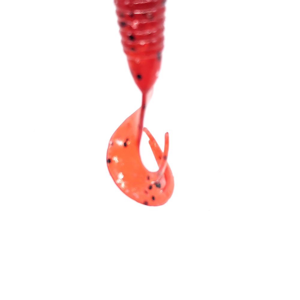 캣츠크로우 트리플그럽 꺽지웜 쏘가리웜 024 체리 씨드 BK, 7.6cm(3인치) - 상세 이미지 2