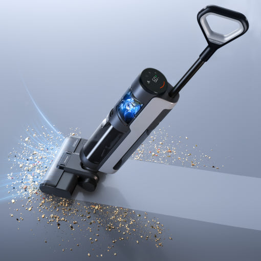 드리미 H12S 바닥 청소 모습