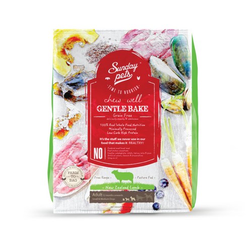 선데이펫 젠틀베이크 양고기, 1.3kg, 1개 - 상품 이미지