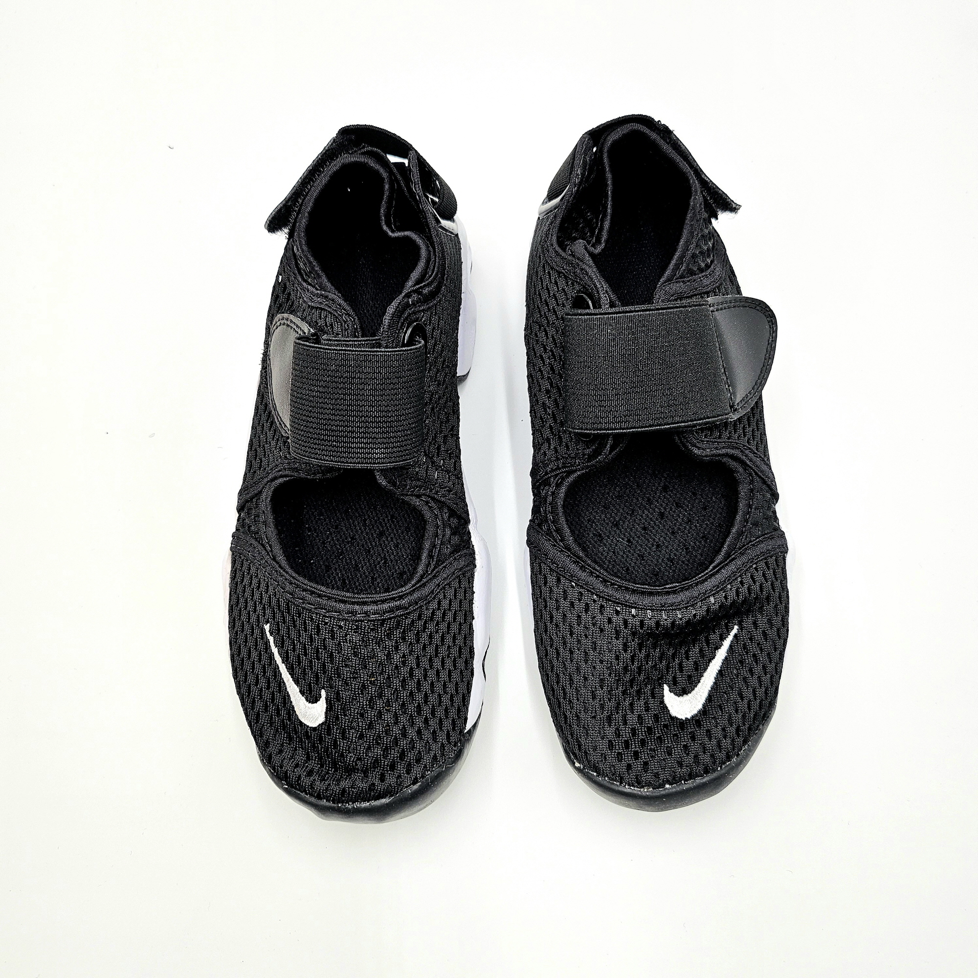 [오늘출발] 나이키 키즈 에어 리프트 여름 샌들 유아 어린이 벨크로 찍찍이 끈없는 블랙, 220