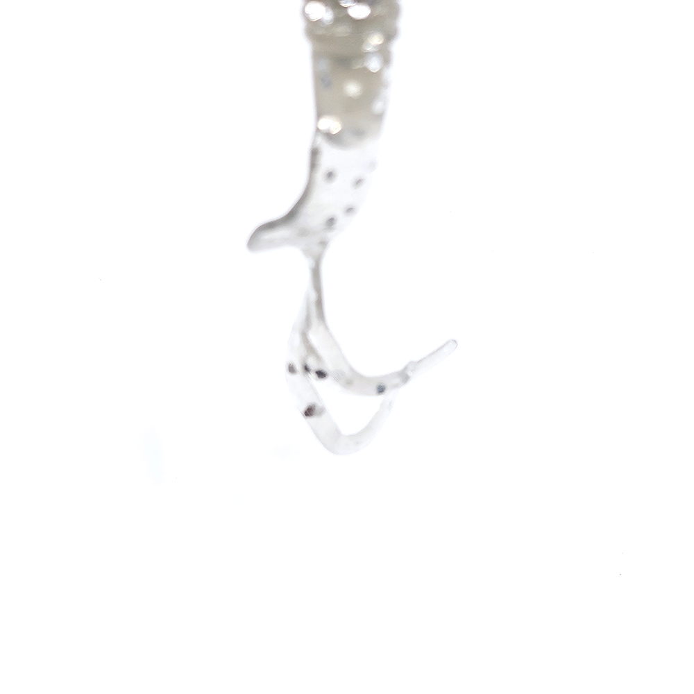 캣츠크로우 트리플그럽 꺽지웜 쏘가리웜 020 스모크 실버, 7.6cm(3인치) - 상세 이미지 2