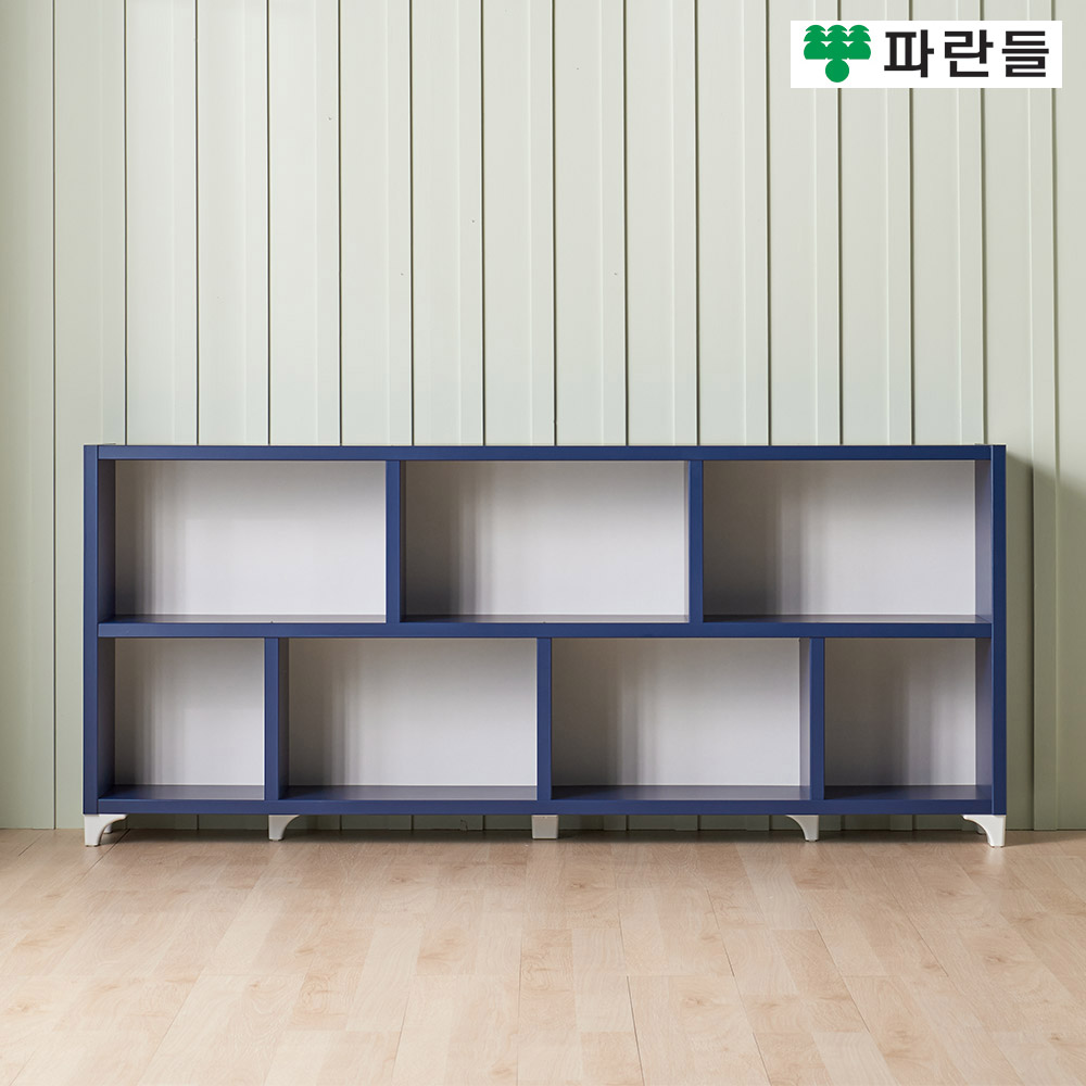 파란들가구 33T 2단 2000 유발 가로책장 2단책장 수납장식장 - 상세 이미지 3