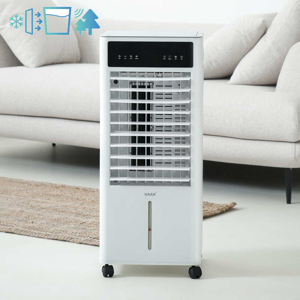 한경희 10L 폭포 얼음 대용량 ai 저소음 에어쿨러 냉풍기