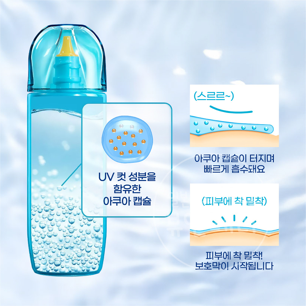 비오레 UV 아쿠아리치 아쿠아 프로텍트 로션 70ml 선크림 - 상세 이미지 4