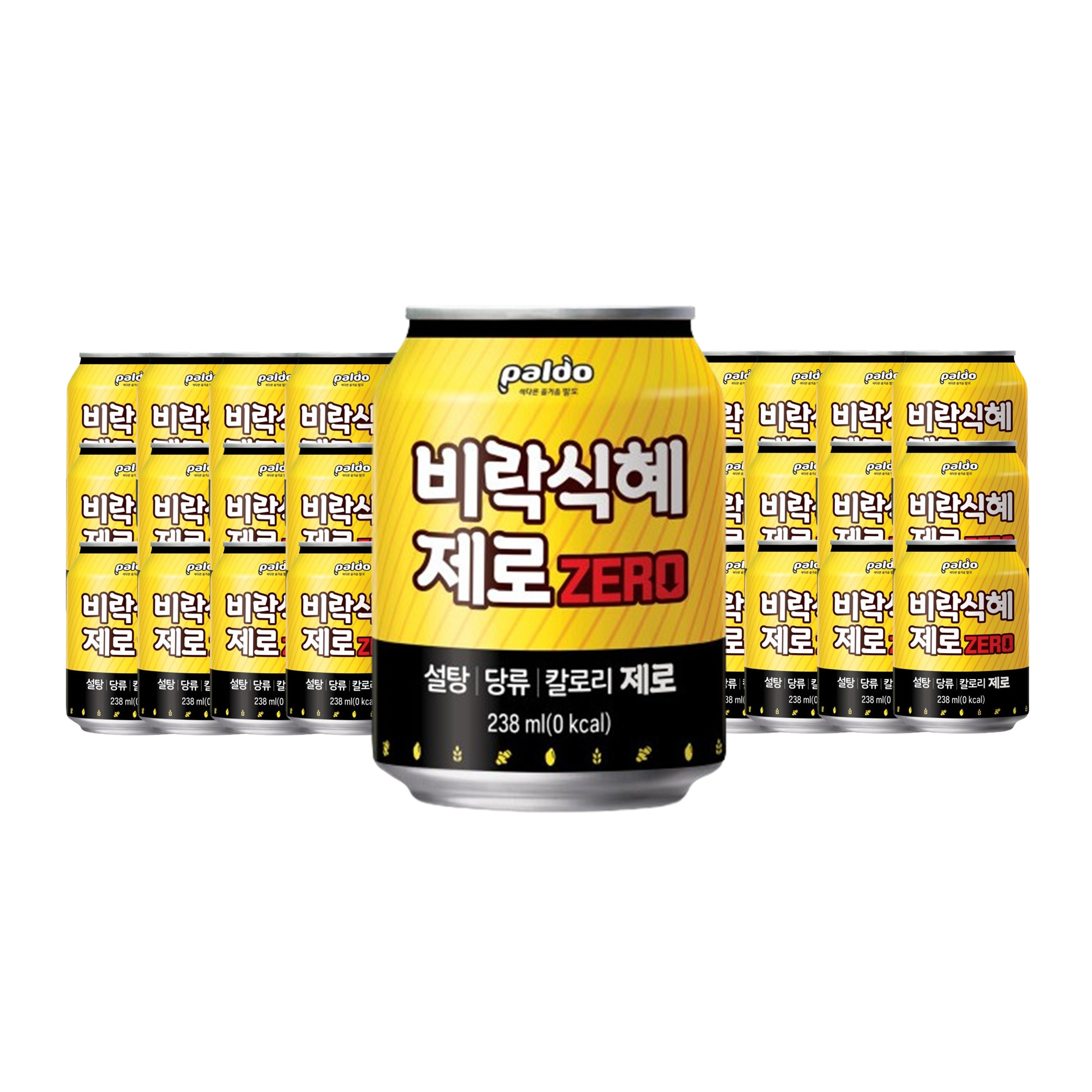 팔도 비락식혜 제로 238ml 24개 : 해태가야유통