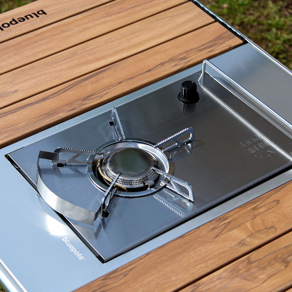 블루폴 원터치 포터블 가스버너 IGT 파워 플레이트 강염버너 캠핑 휴대용 플랫버너 스토브