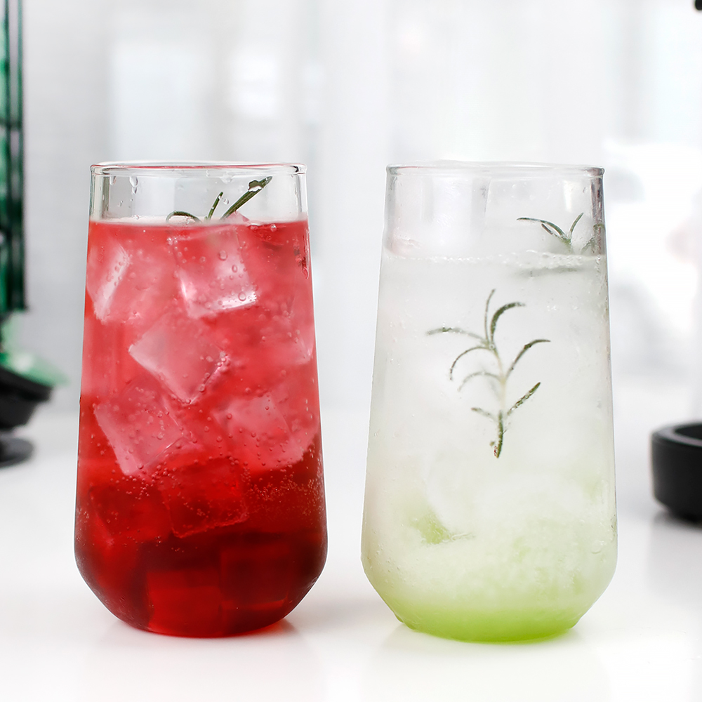 카페유리잔 내열유리컵 470ml, 4개, 칼립소무지(CTU-10-1) 이미지 7