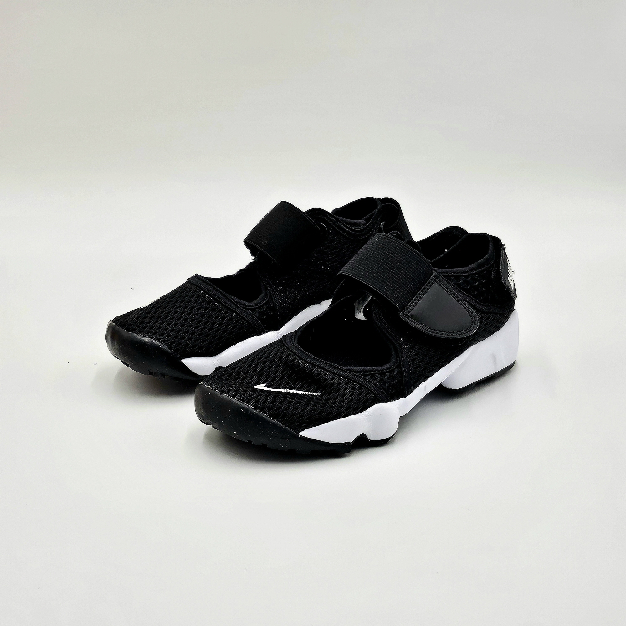 [오늘출발] 나이키 키즈 에어 리프트 여름 샌들 유아 어린이 벨크로 찍찍이 끈없는 블랙, 220