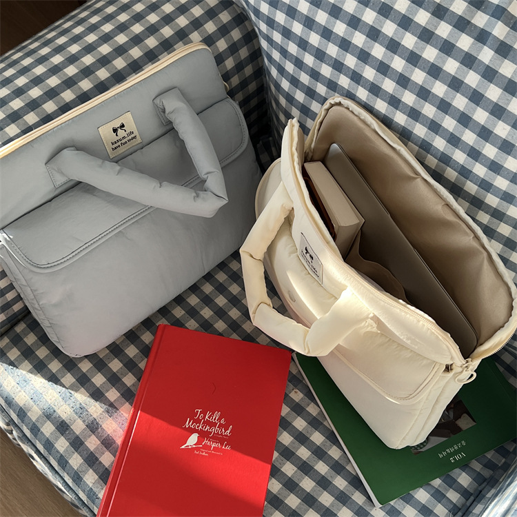 노트북 파우치 가방 맥북에어 삼성 갤럭시북5프로 엘지그램 태블릿 40.6cm(16인치), 스카이블루 - 상세 이미지 5