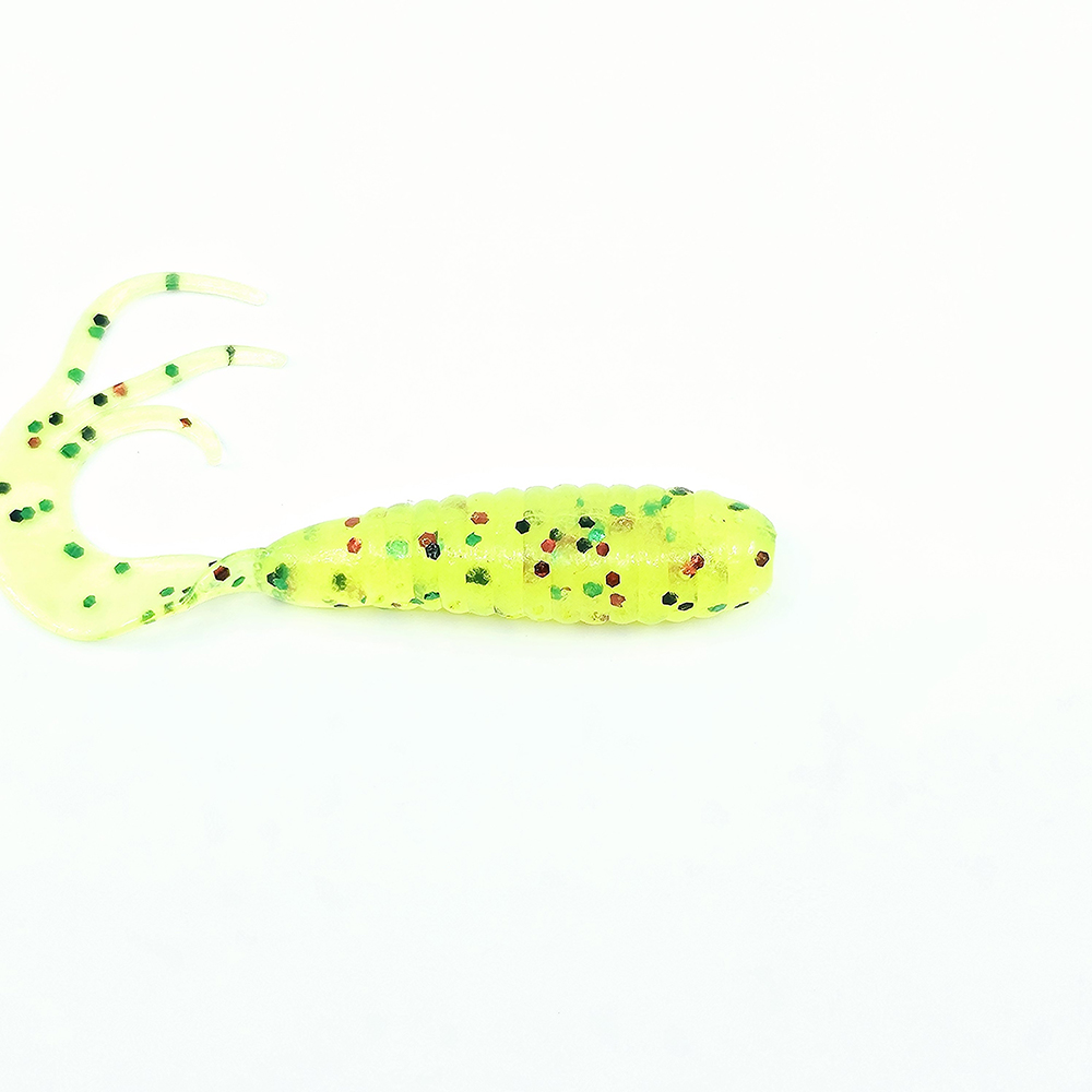 캣츠크로우 트리플그럽 꺽지웜 쏘가리웜 032 차트 믹스, 7.6cm(3인치) - 상세 이미지 3