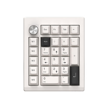 앱코 K26 3모드 유무선 QMK VIA 기계식 넘버 패드 블루투스 숫자키패드