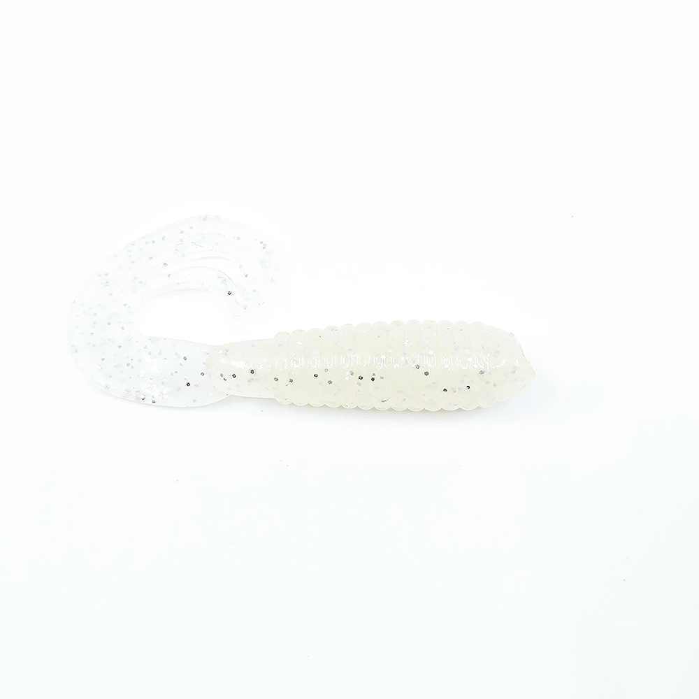 캣츠크로우 트리플그럽 꺽지웜 쏘가리웜 022 실버 펄 글로우, 7.6cm(3인치) - 상세 이미지 3