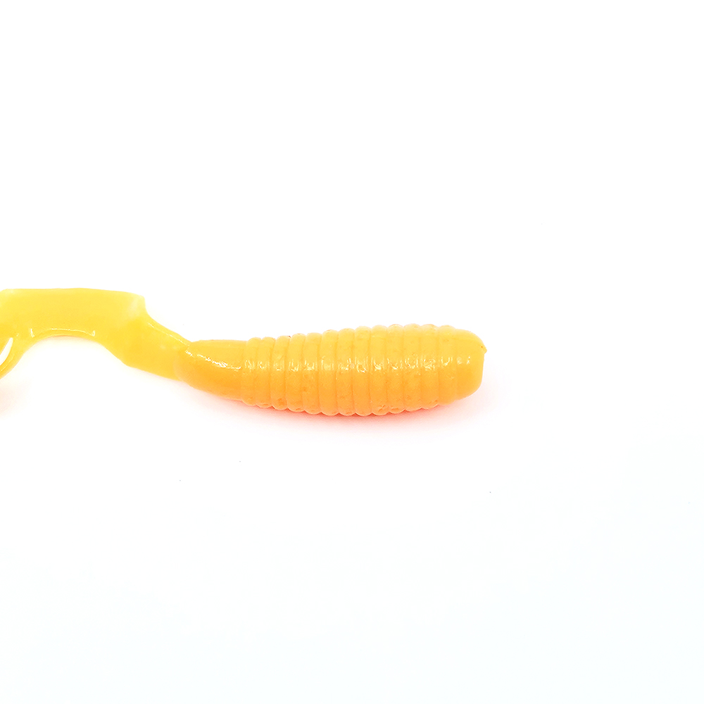 캣츠크로우 트리플그럽 꺽지웜 쏘가리웜 021 오렌지, 7.6cm(3인치) - 상세 이미지 3