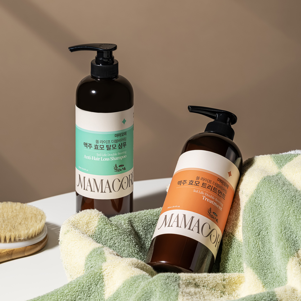 마마꼬레 쏠 라이프 맥주효모 카페인 모발 볼륨 약산성 대용량 탈모 샴푸 750ml, 1개 - 상세 이미지 4