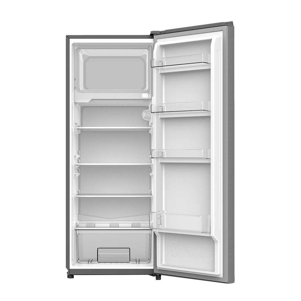 소형 미니 냉장고 1도어 원룸 일반 사무실 냉장고 더함 CHIQ 왼쪽(좌), 173L 실버