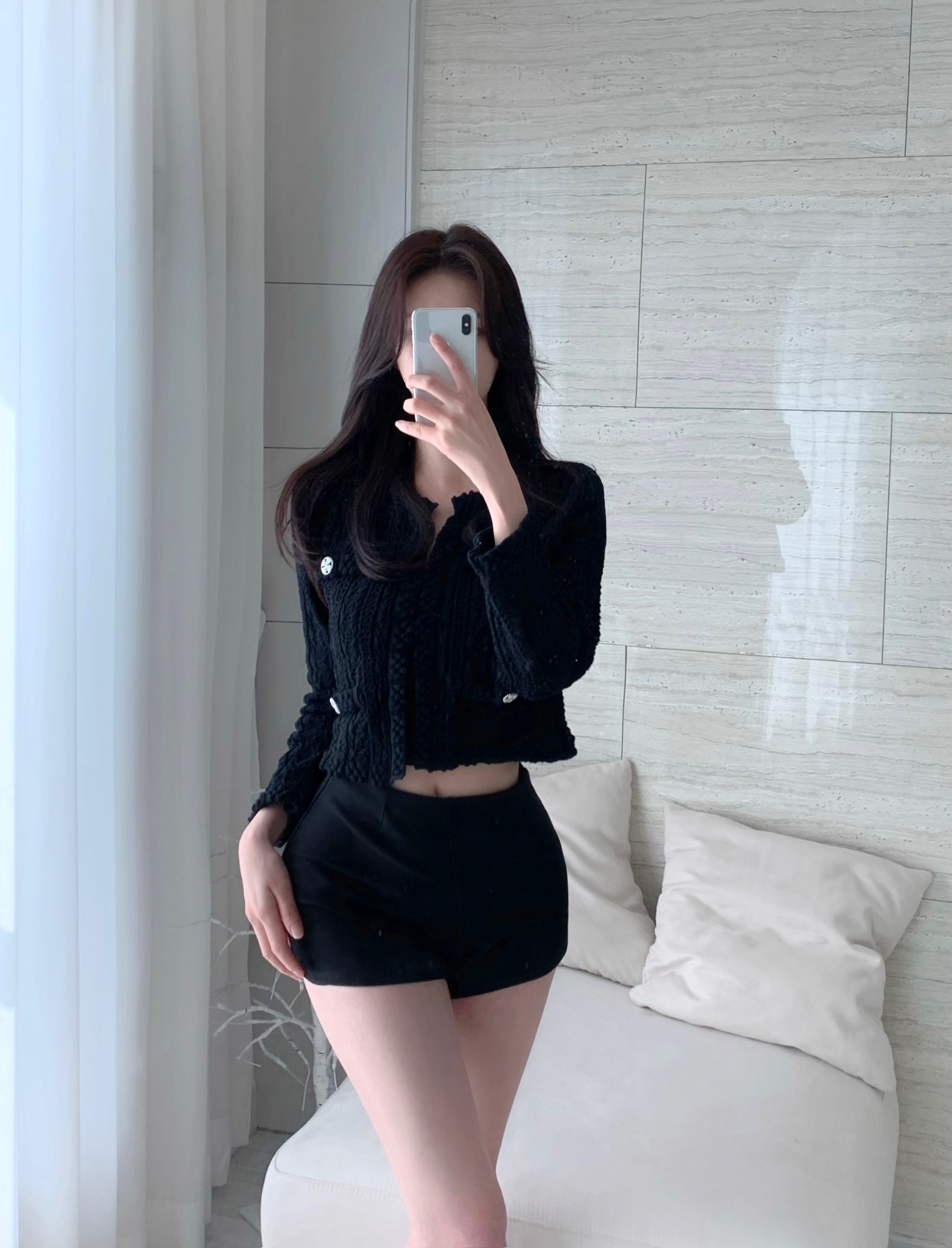 (평균배송4-7일)*주문폭주* 비엔나 쥬얼리단추 펀칭 여름가디건 여름니트 트위드가디건 [소재 고퀄리티] 상세 이미지 7