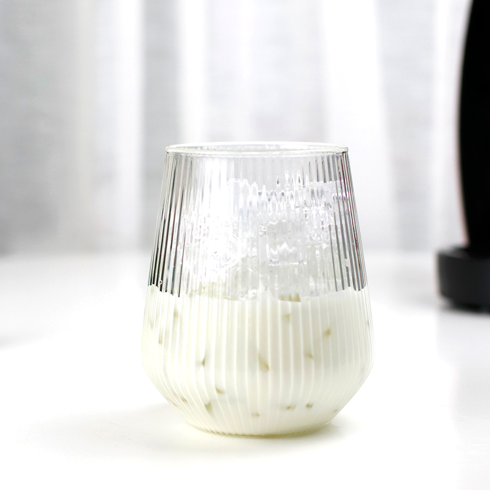 카페유리잔 내열유리컵 420ml, 4개, 칼립소플리츠(COF-01) 이미지 6