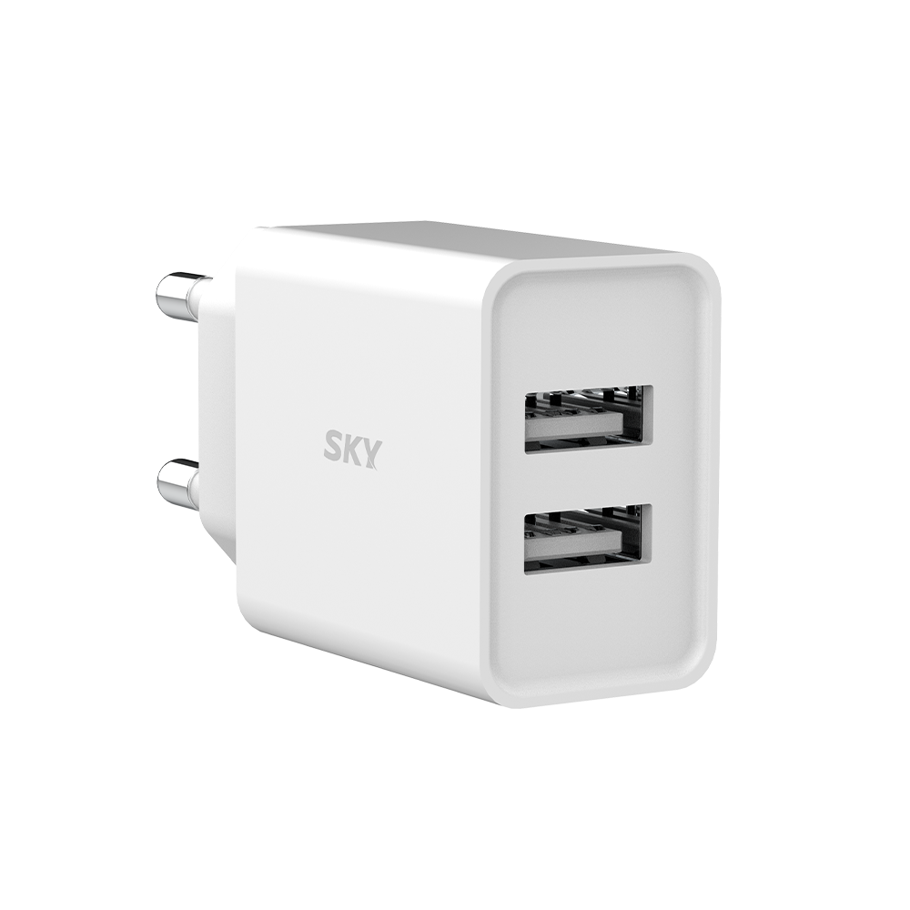 필 C1 12W 2포트 충전기 어댑터 화이트