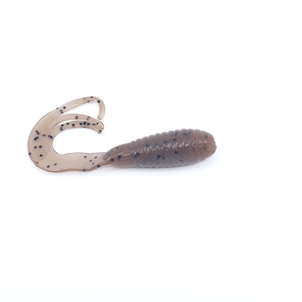 캣츠크로우 트리플그럽 꺽지웜 쏘가리웜 017 브라운 블랙, 6.3cm - 상세 이미지 3