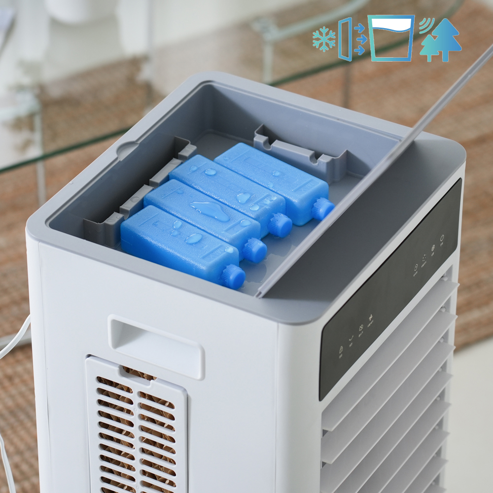 한경희 10L 폭포 얼음 대용량 ai 저소음 에어쿨러 냉풍기 이미지 7
