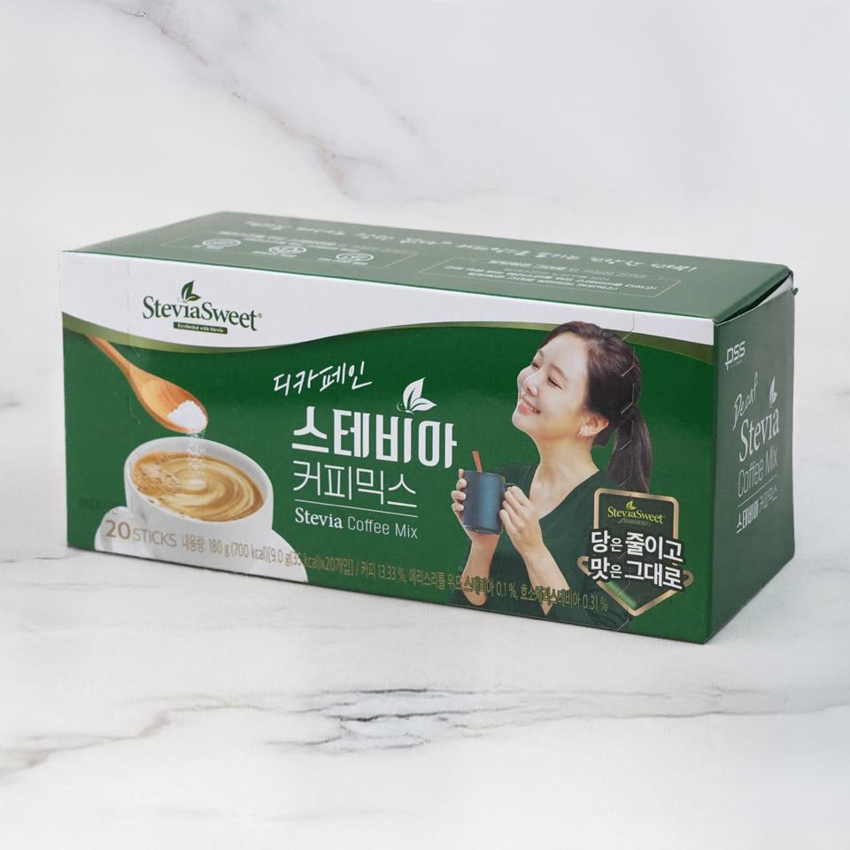 메가마트 펄세스 디카페인 스테비아 커피믹스 9gx20T - 상세 이미지 2