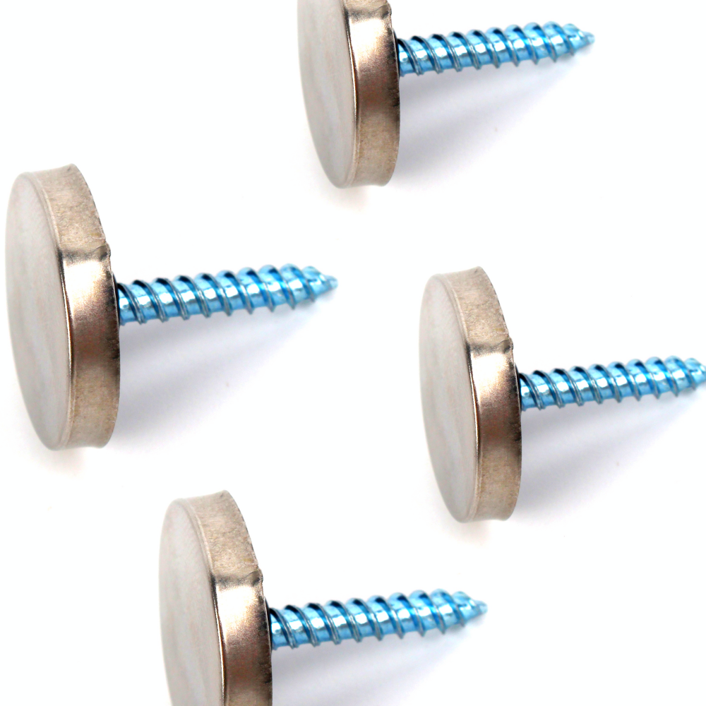 스텐피스캡커버20mm 4개입 나사마감덮개 액자나사캡커버 마감용 - 상품 이미지