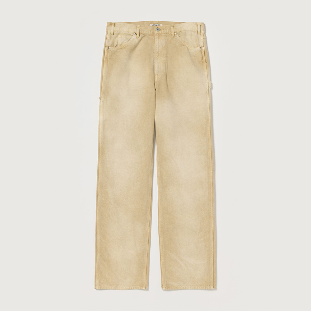 오라리 맨즈 바지 ORGANIC COTTON DUCK PANTS 25SS 데님팬츠 - 상세 이미지 2