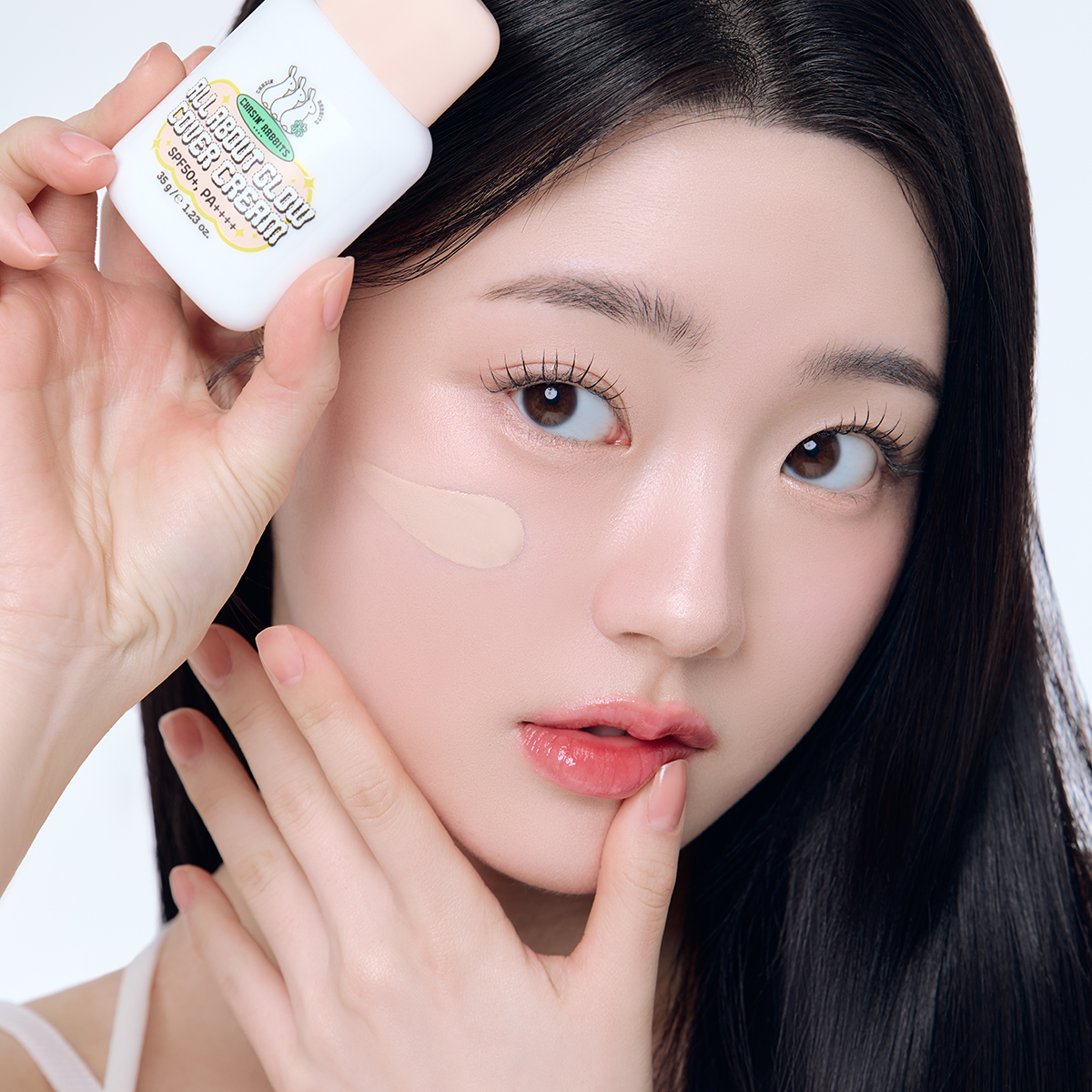 체이싱래빗 올어바웃 글로우 커버크림 35g SPF50+ PA++++  파데프리 베이지 커버크림