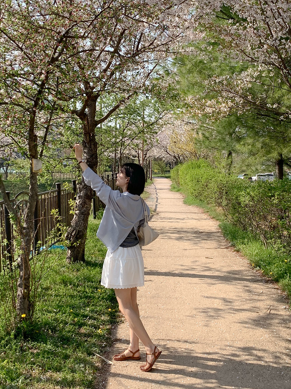[반바지안감]레네 레이스 미니 미디 코튼 스커트 치마[2color] 상세 이미지 43