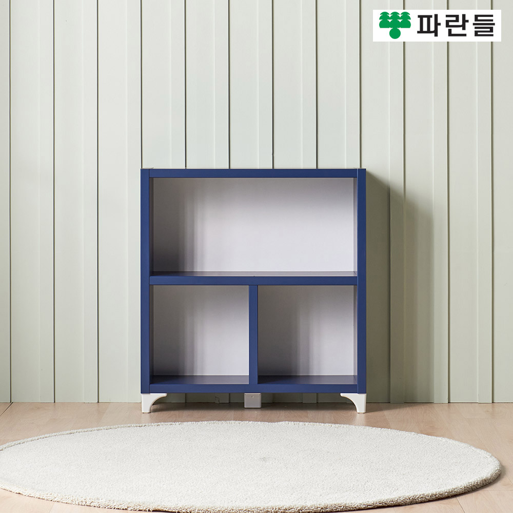 파란들가구 33T 2단 800 유발 가로책장 2단책장 수납장식장 - 상세 이미지 3