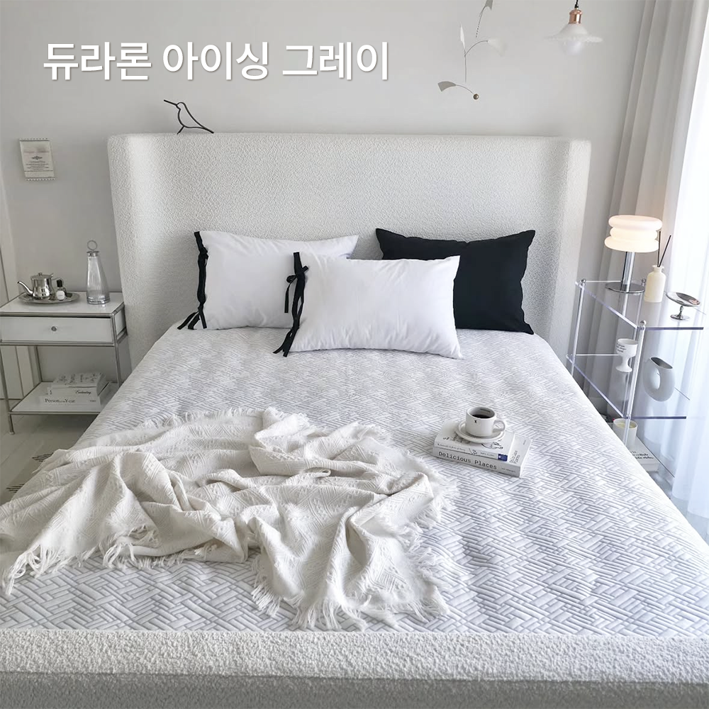 집앤콕 냉감패드 휴비스 듀라론 이불 침대 여름패드 아이싱SS