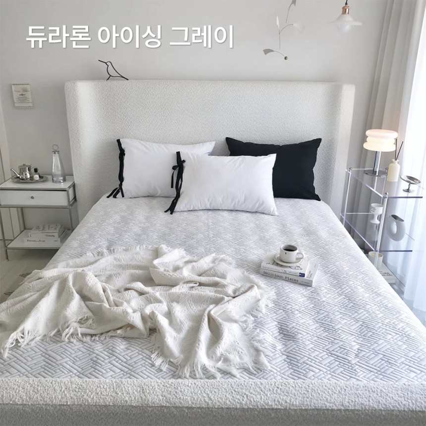집앤콕 냉감패드 휴비스 듀라론 이불 침대 여름패드 아이싱SS 사진 3