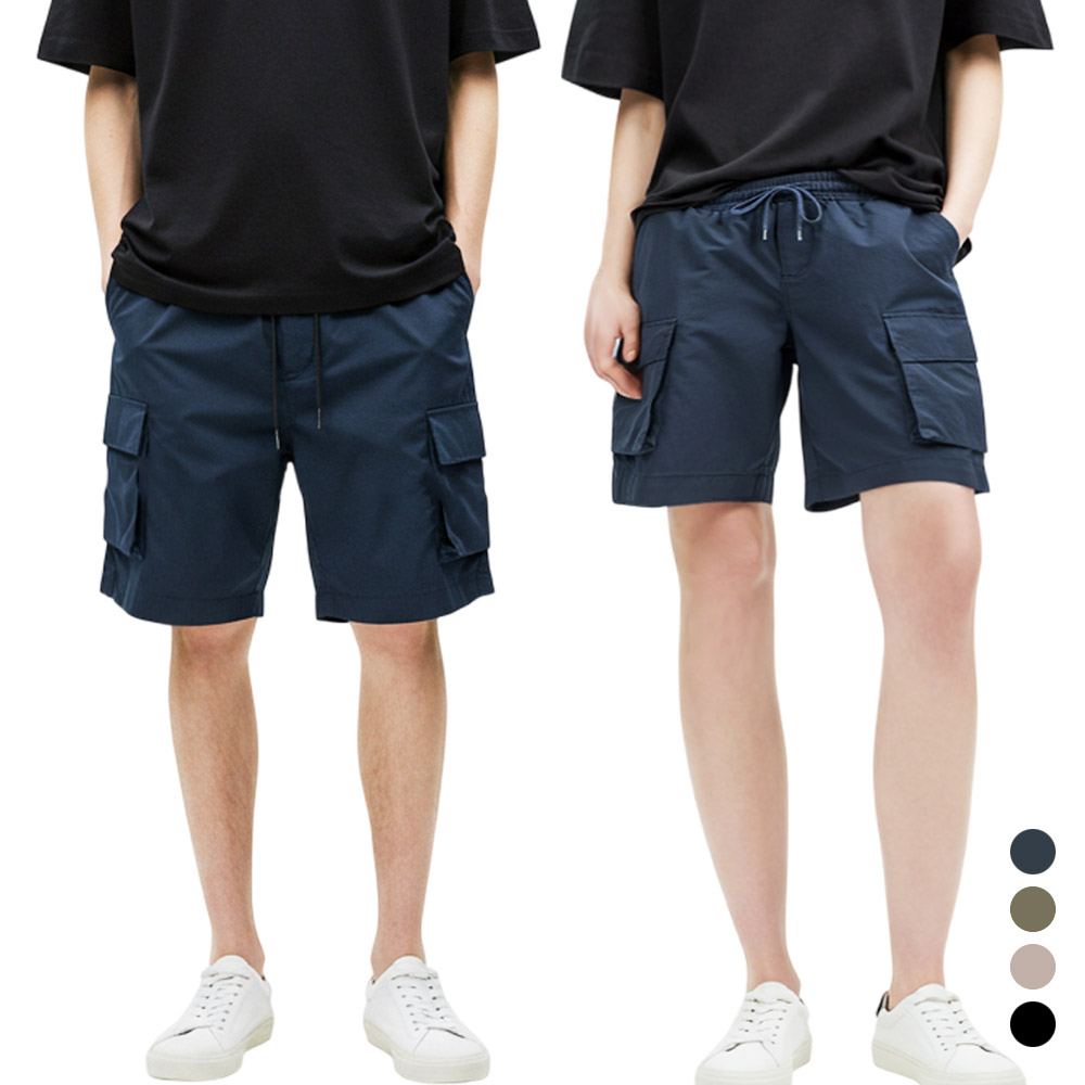 앤드류포맨 반바지/스판카고팬츠 숏팬츠 남자 남성 홈웨어 트레이닝 - 상세 이미지 3