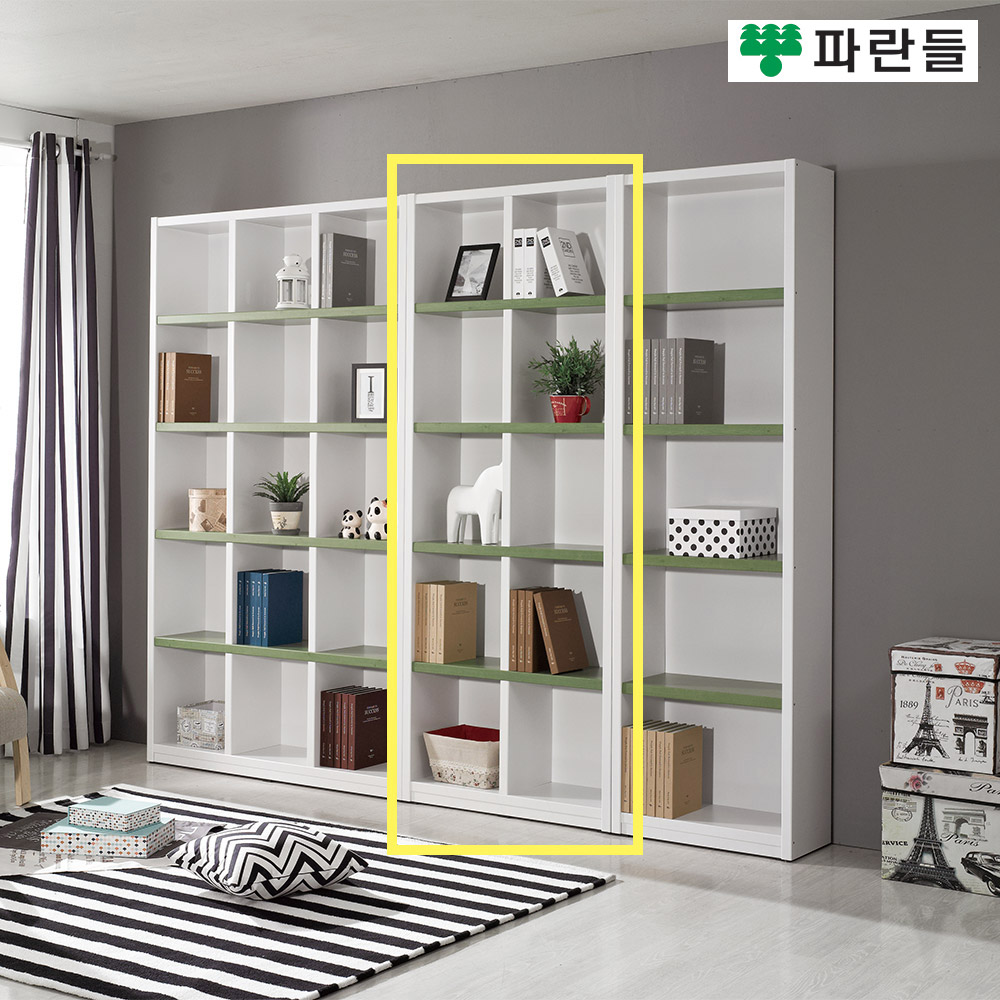 파란들가구 33T 800 오픈 5단책장 거실책장 수납장식장 - 상세 이미지 4