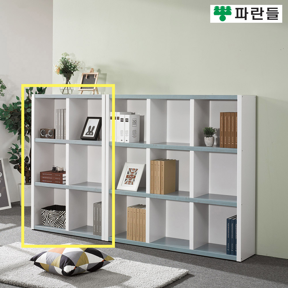 파란들가구 33T 800 오픈 3단책장 거실책장 수납장식장 - 상세 이미지 3