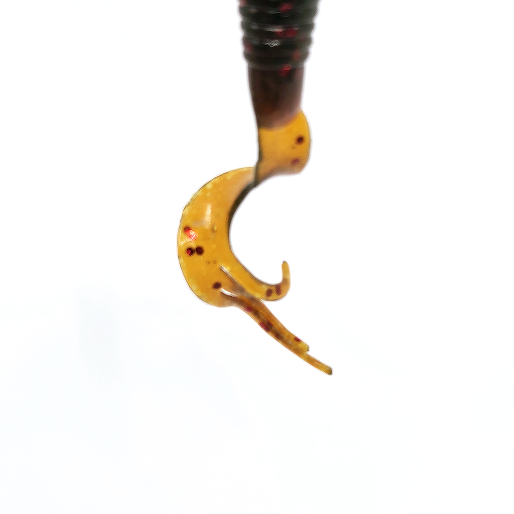 캣츠크로우 트리플그럽 꺽지웜 쏘가리웜 008 모터오일, 7.6cm(3인치) - 상세 이미지 2