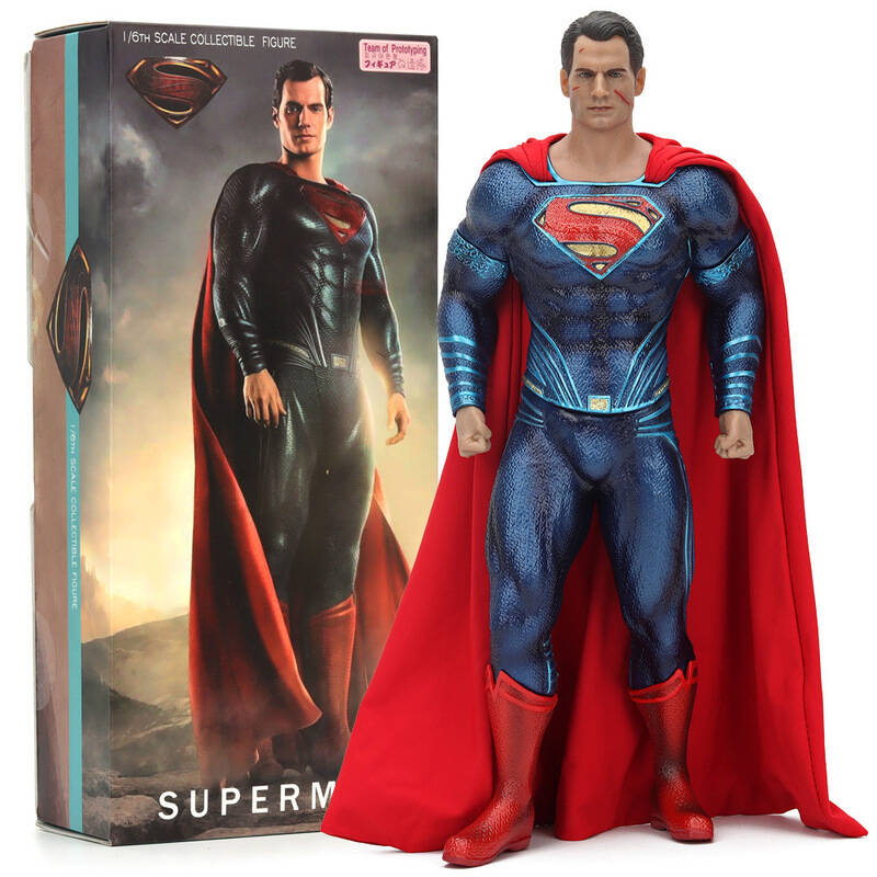 DC 배트맨 슈퍼 히어로 슈퍼맨 더 조커남성 할리 퀸 그린 랜턴 블랙 나이트 1/6 1/4 PVC 피규어 모델 장난감 집들이 파티 생일 선물... 