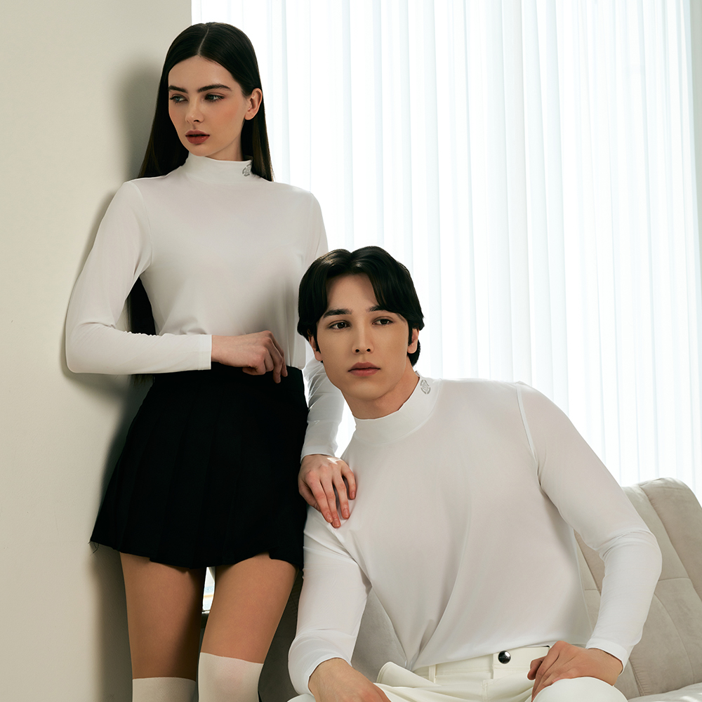 테크스킨 UV차단 이너웨어 냉감 골프 기능성 쿨 티셔츠 - 상품 이미지