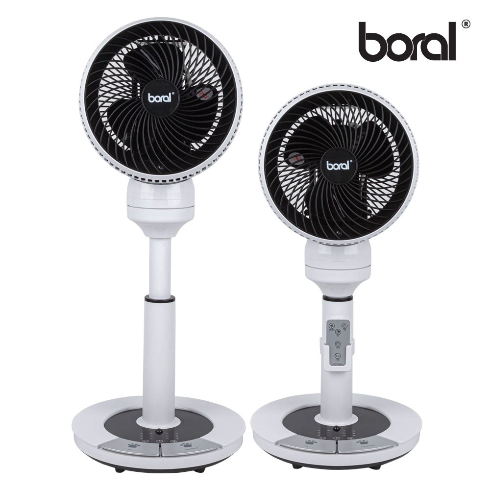 1+1 보랄 3D 발터치 스탠드 에어써큘레이터 + 리모컨 BR-NDR330AC 새상품