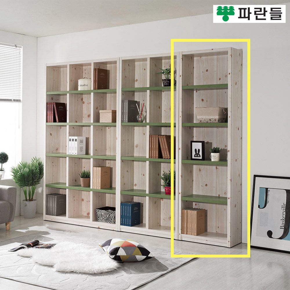 파란들가구 33T 600 오픈 5단책장 거실책장 수납장식장 - 메인 이미지