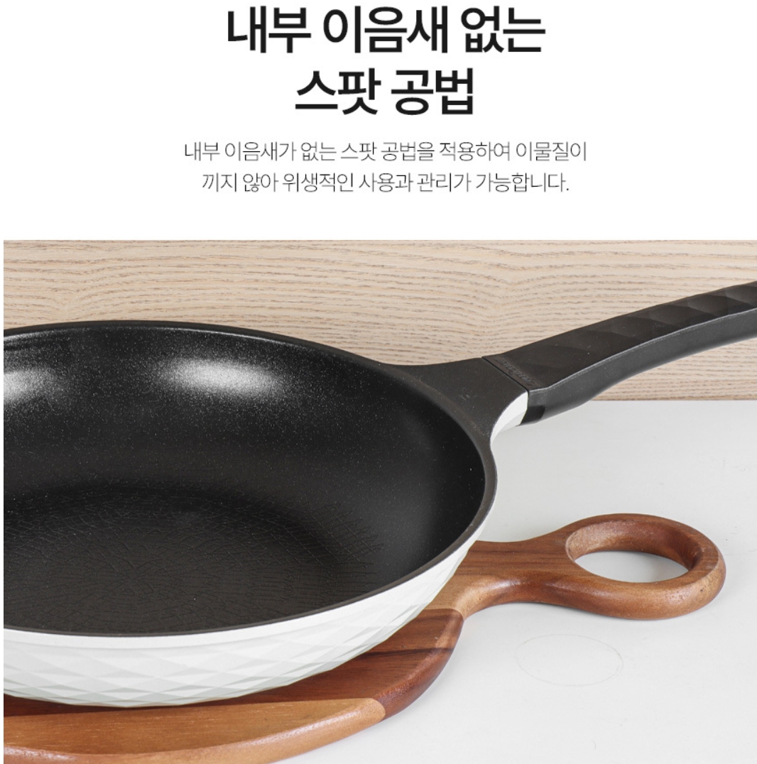 퀸센스 티타늄 클린 인덕션 후라이팬 &궁중웍팬 이미지 8